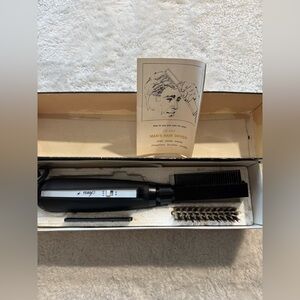 Sears Mans Mens Hair Dryer Styling Combs Brush Original Box